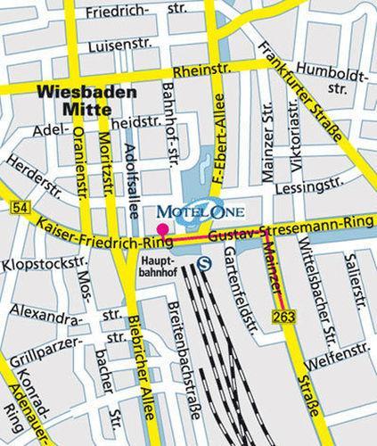 Motel One Wiesbaden Exteriör bild